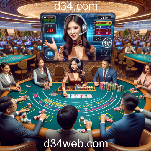 Descubra a Emoção do Cassino Ao Vivo no d34.com